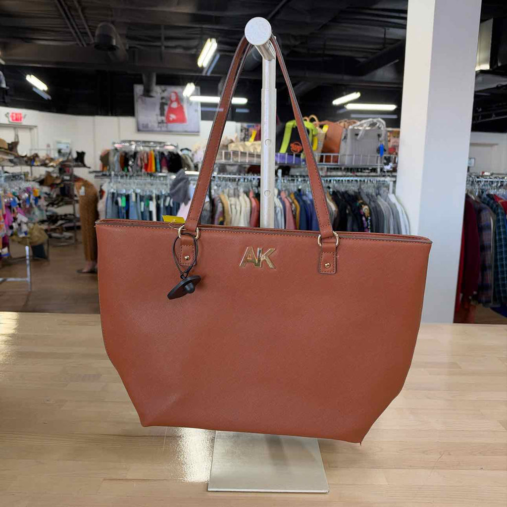 Anne Klein Brown Tote Leather Totes