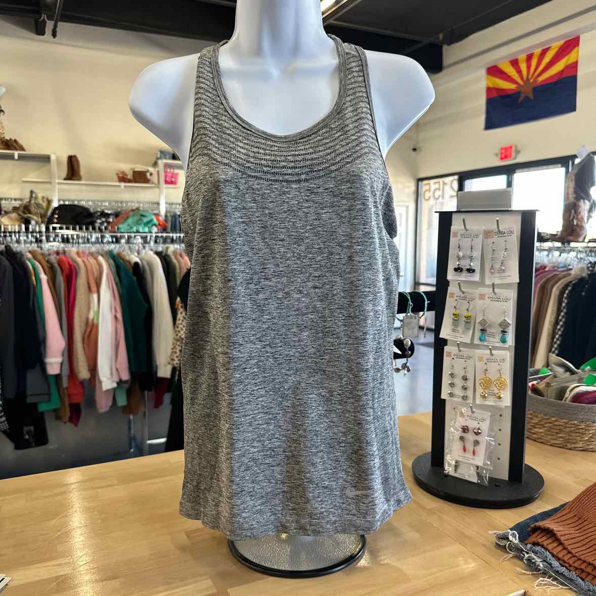 Nike Size S Gray Tank