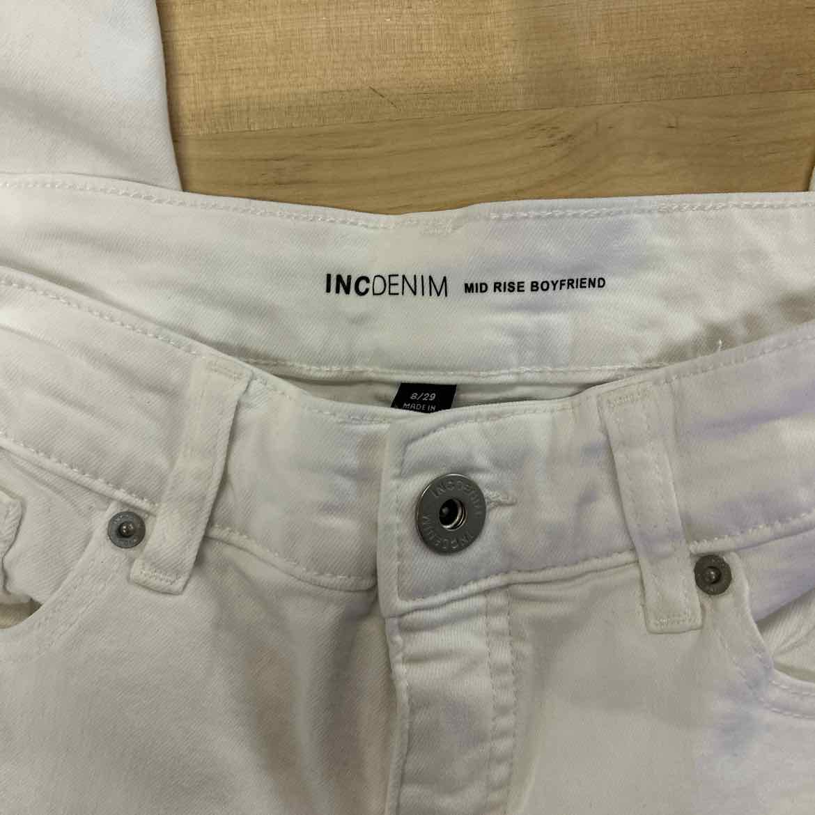 INC Size 8 White New Pants