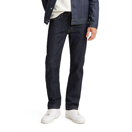 Levi's 514 Straight Jeans - Men's - 34X32 - Dark Wash / Cleaner