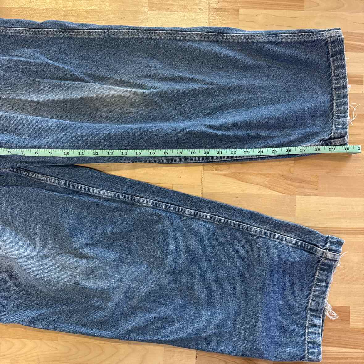 Structure Size 38x32 Blue MENS Jeans