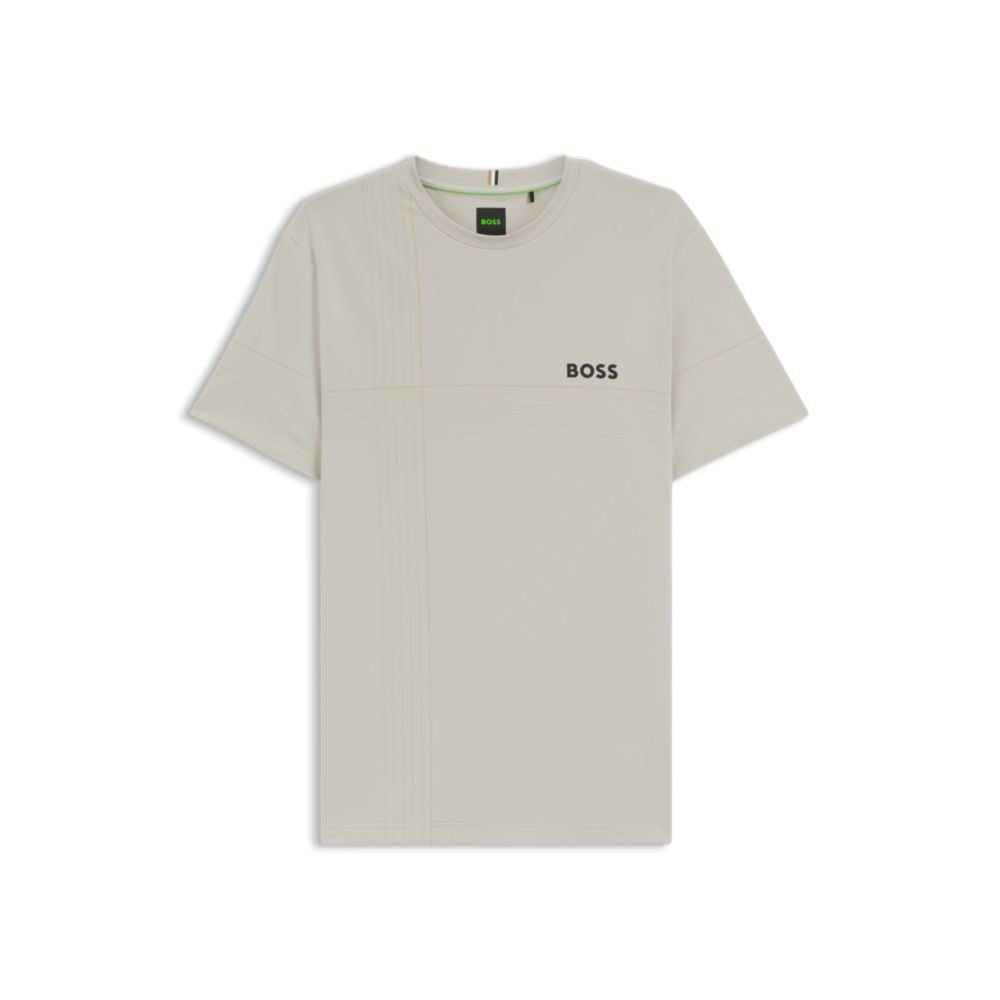 Boss by Hugo Boss Size XL Active Stretch-jersey Slim-fit T-shirt