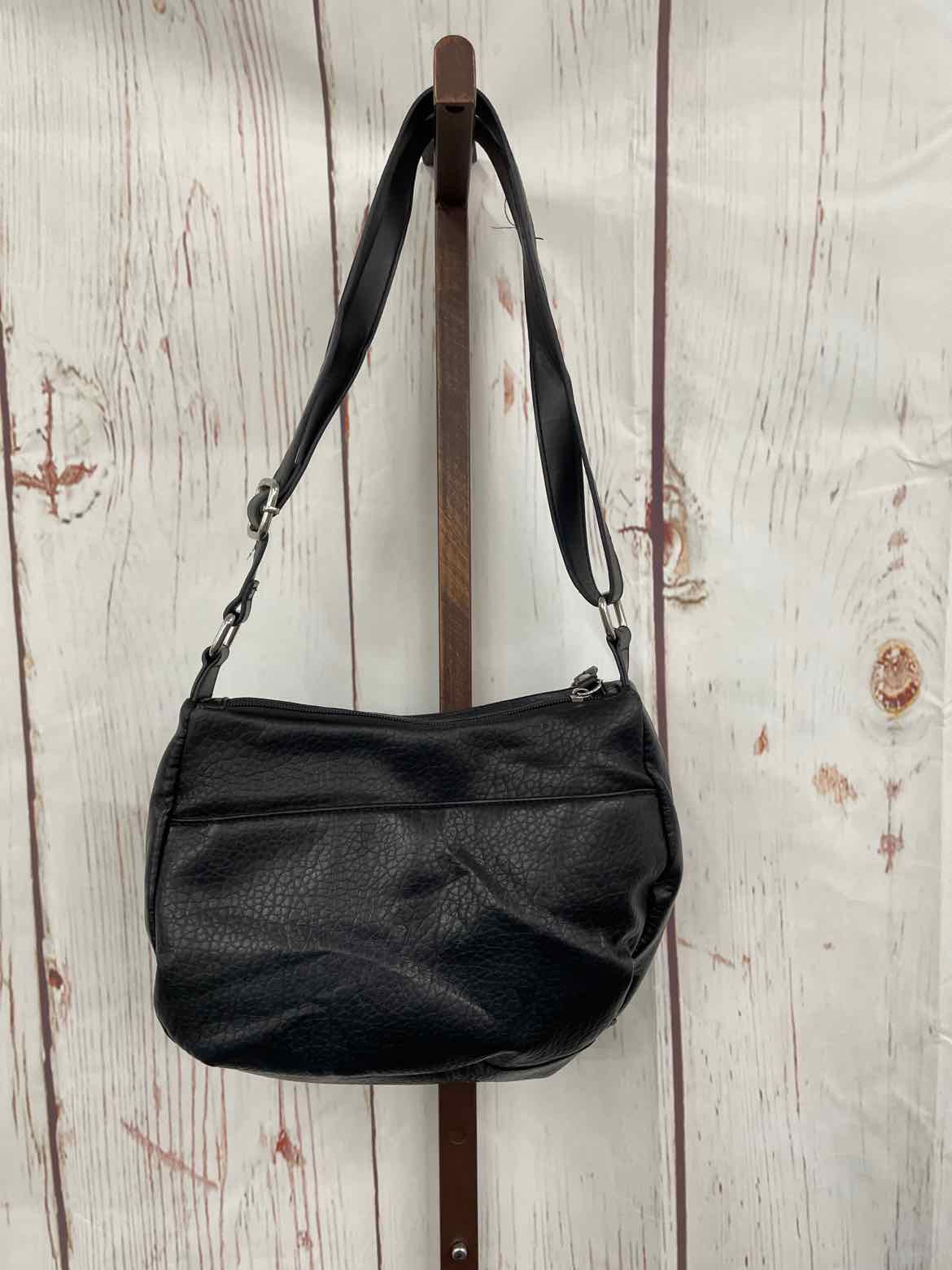Giani Bernini Pebble Hobo BlackBlackSilver NO SIZE