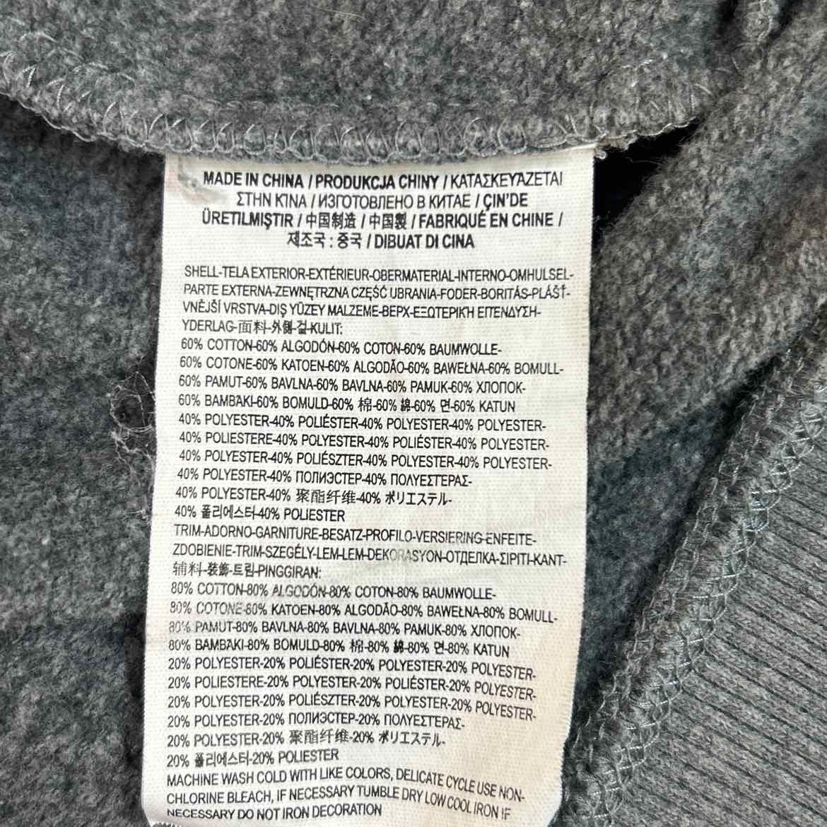 Vans Size M Gray Preloved MENS Sweater