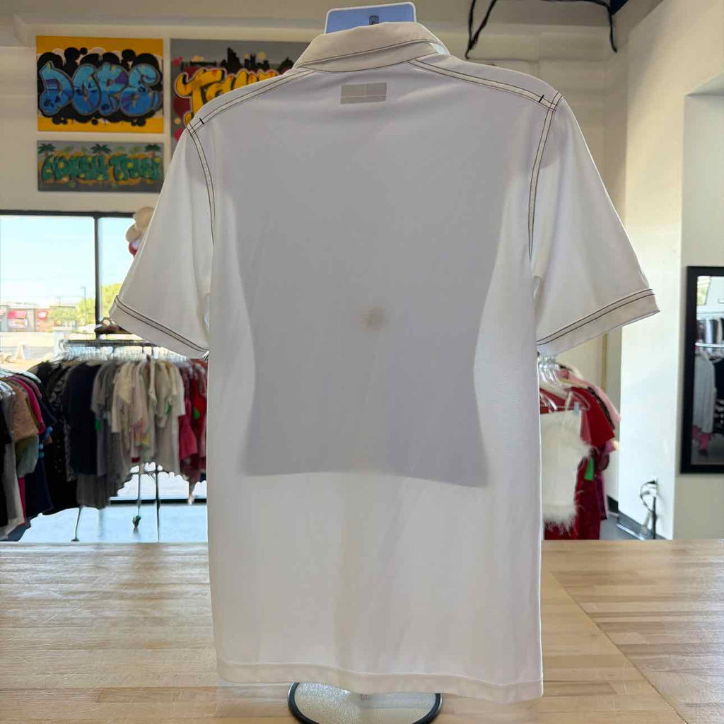 Callaway Size L White Preloved MENS Polo