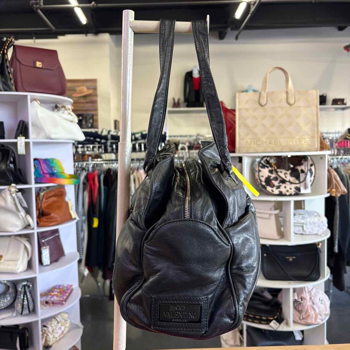 Valentino Black Leather Handbag