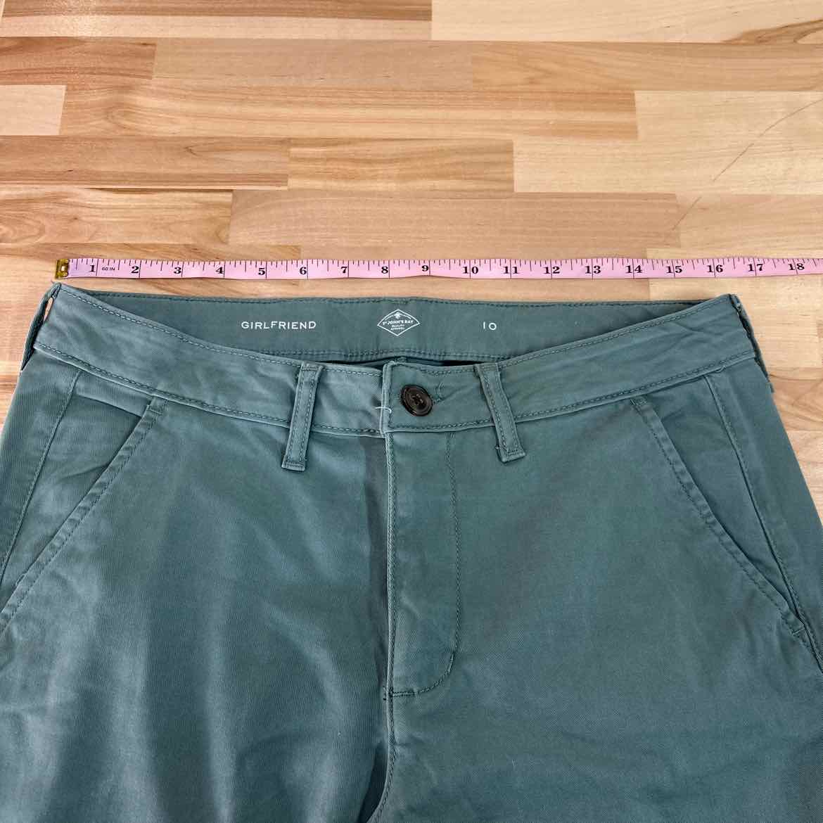 St John's Bay Size 10 Green Preloved Pants