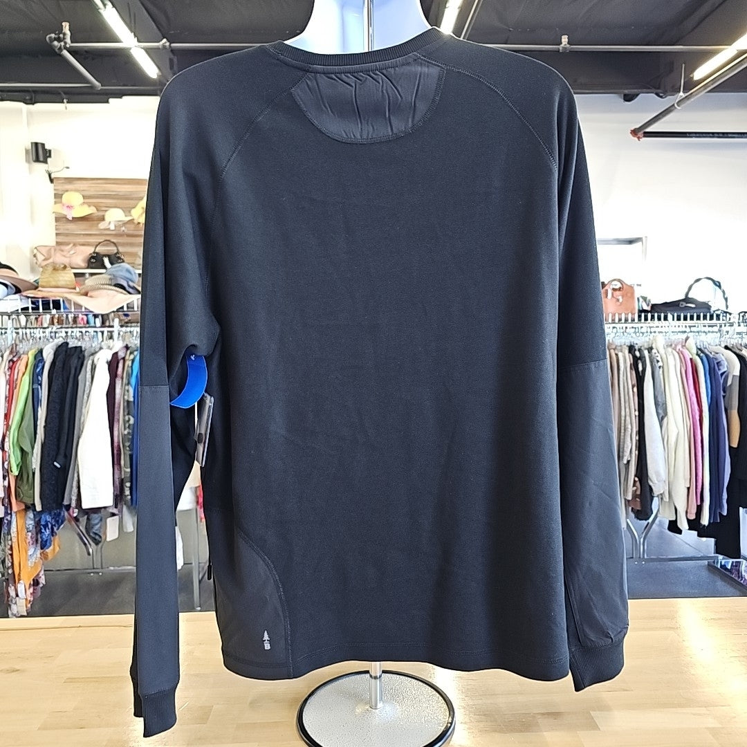 Bass Outdoor Size M Black MENS Long Sleeve Shirt