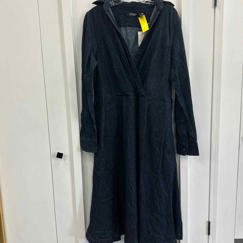 Ralph Lauren Size 10 Denim Dress