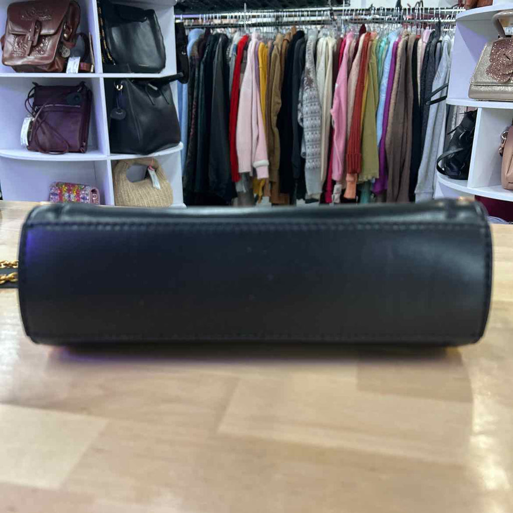 Donna Karan New York Lawrence Chain Clutch - Black/gold