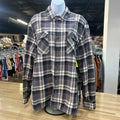 Jachs Girlfriend Size XL Beige Blue Preloved Flannel