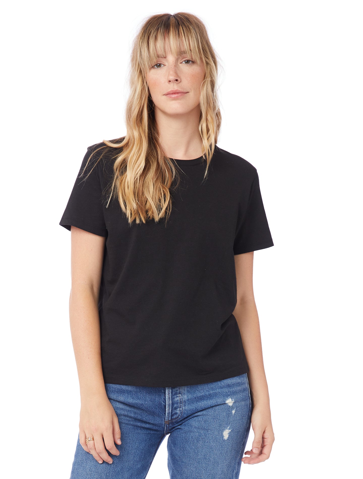 Alternative 1172 Women's Her Go-to T-Shirt in Black Size 2XL | Cotton 1172C1