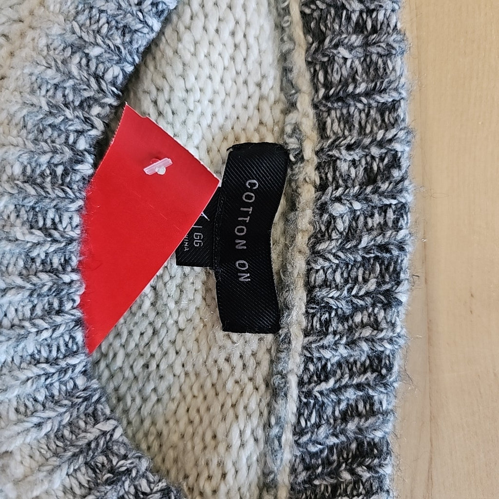 Cotton On Men's Ombre Crew Knit Sweater