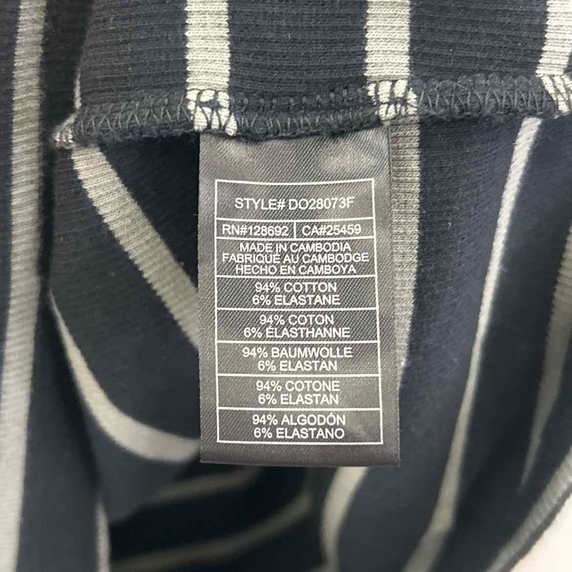 Steve Madden Size L Black Gray Preloved Dress