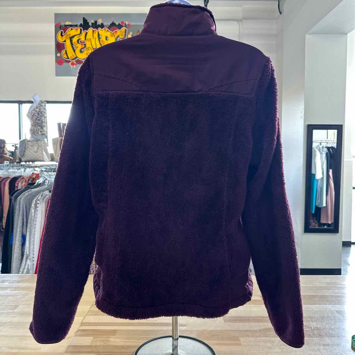 Vertical Design Size S Purple Jacket