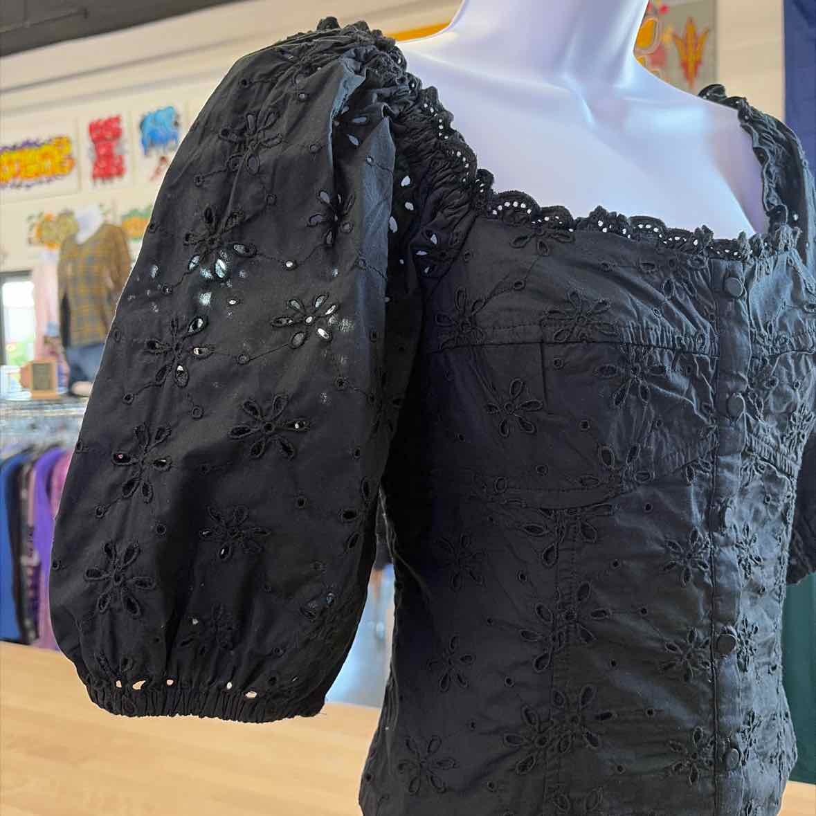 Gap Size XS Black New Blouse