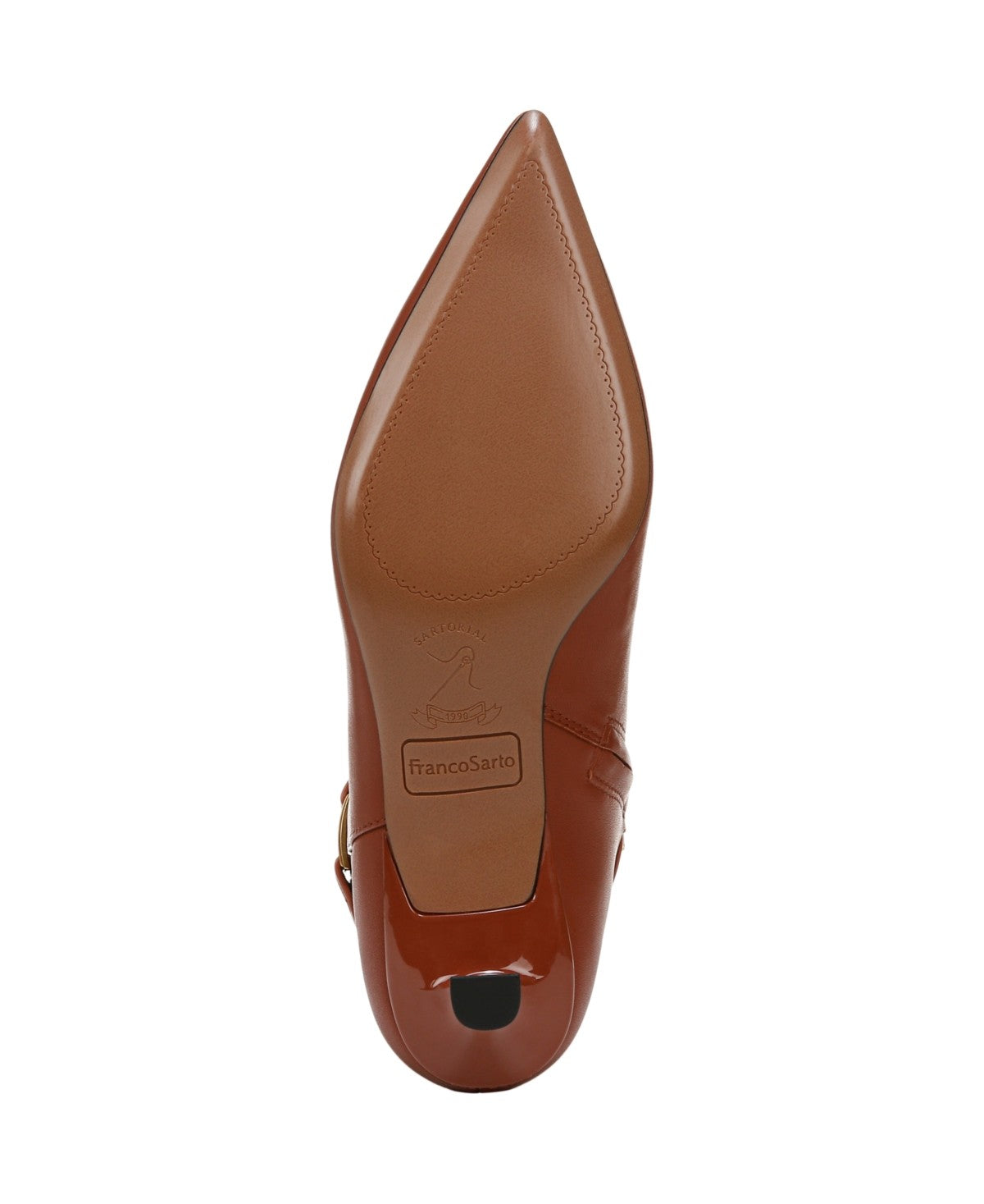 Franco Sarto Shoe Size 6 L-Marnie Tan Leather Bootie