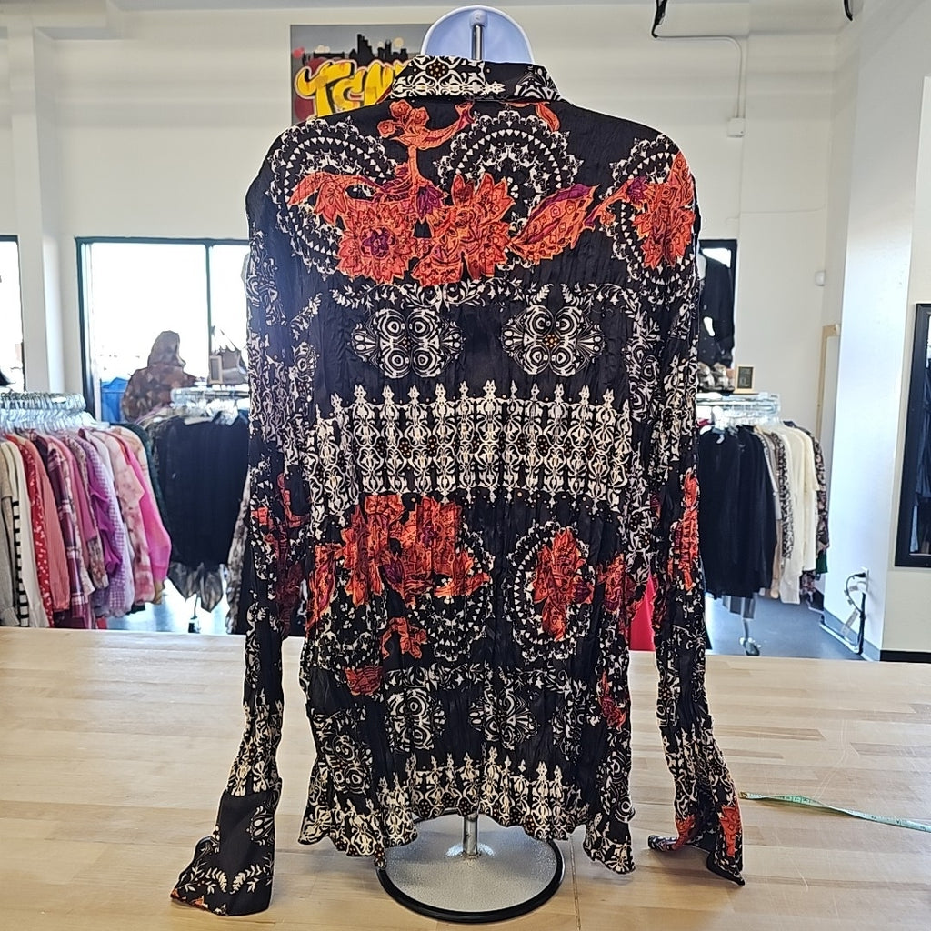 Sunny Taylor Size 3X Brown Blouse