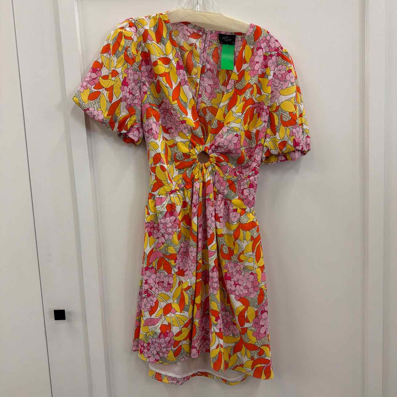 Milk&Honey Size M Pink Yellow Preloved Dress