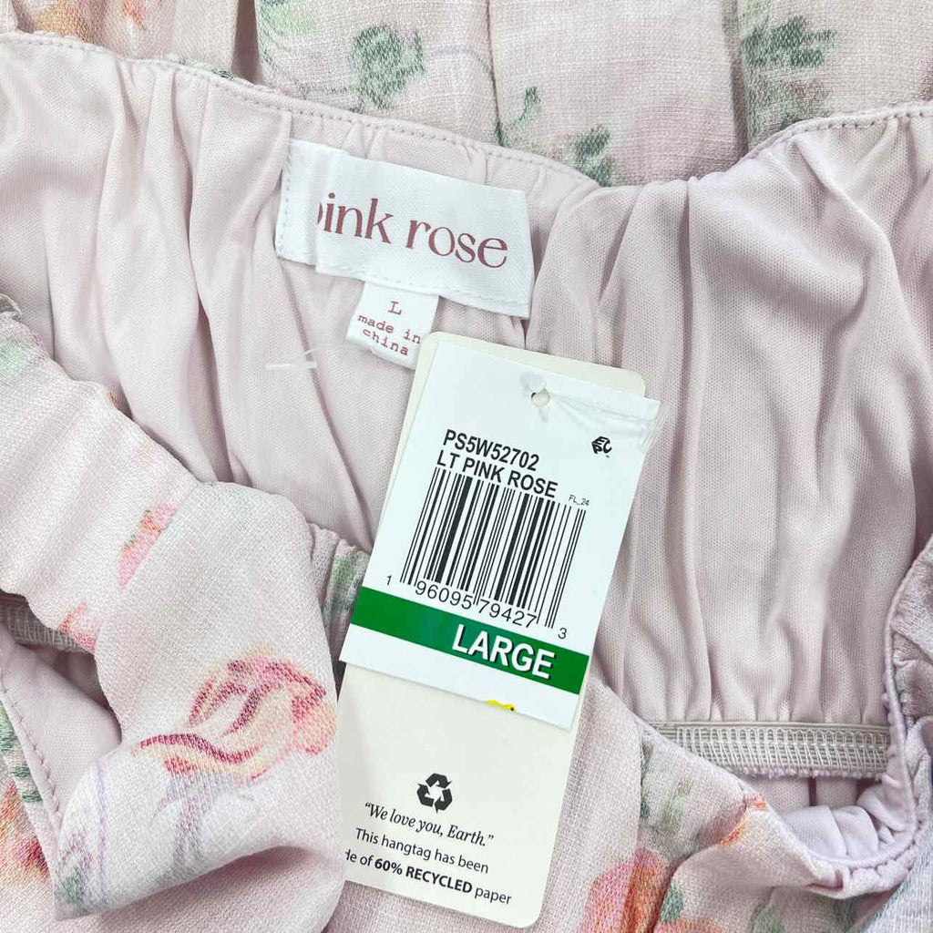 pink rose Size L Pink New Dress