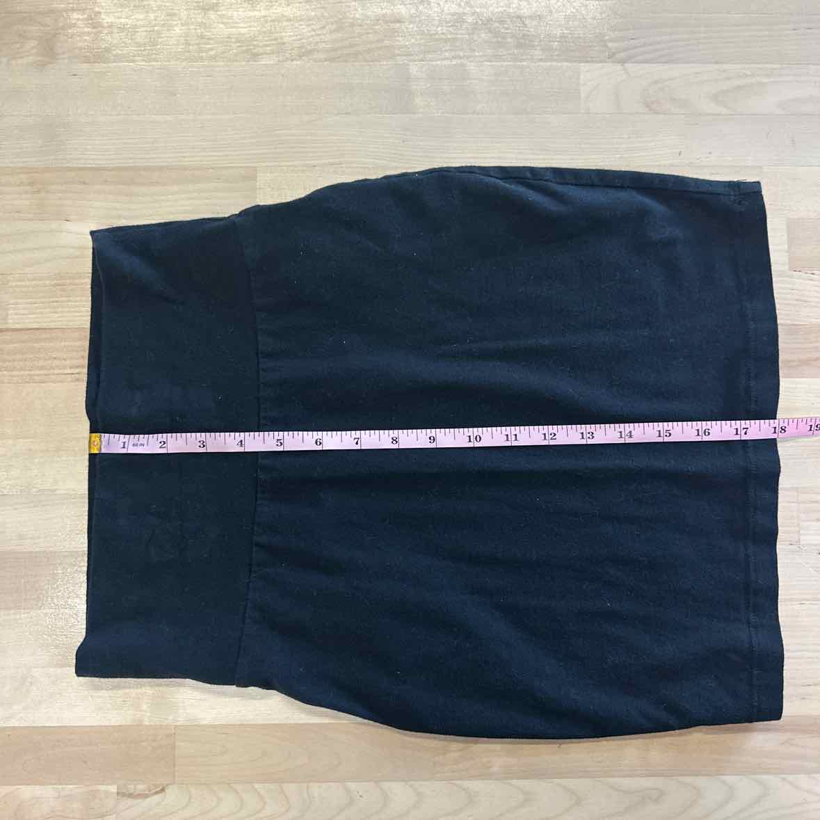 Charlotte Russe Size S Black Cotton Skirt