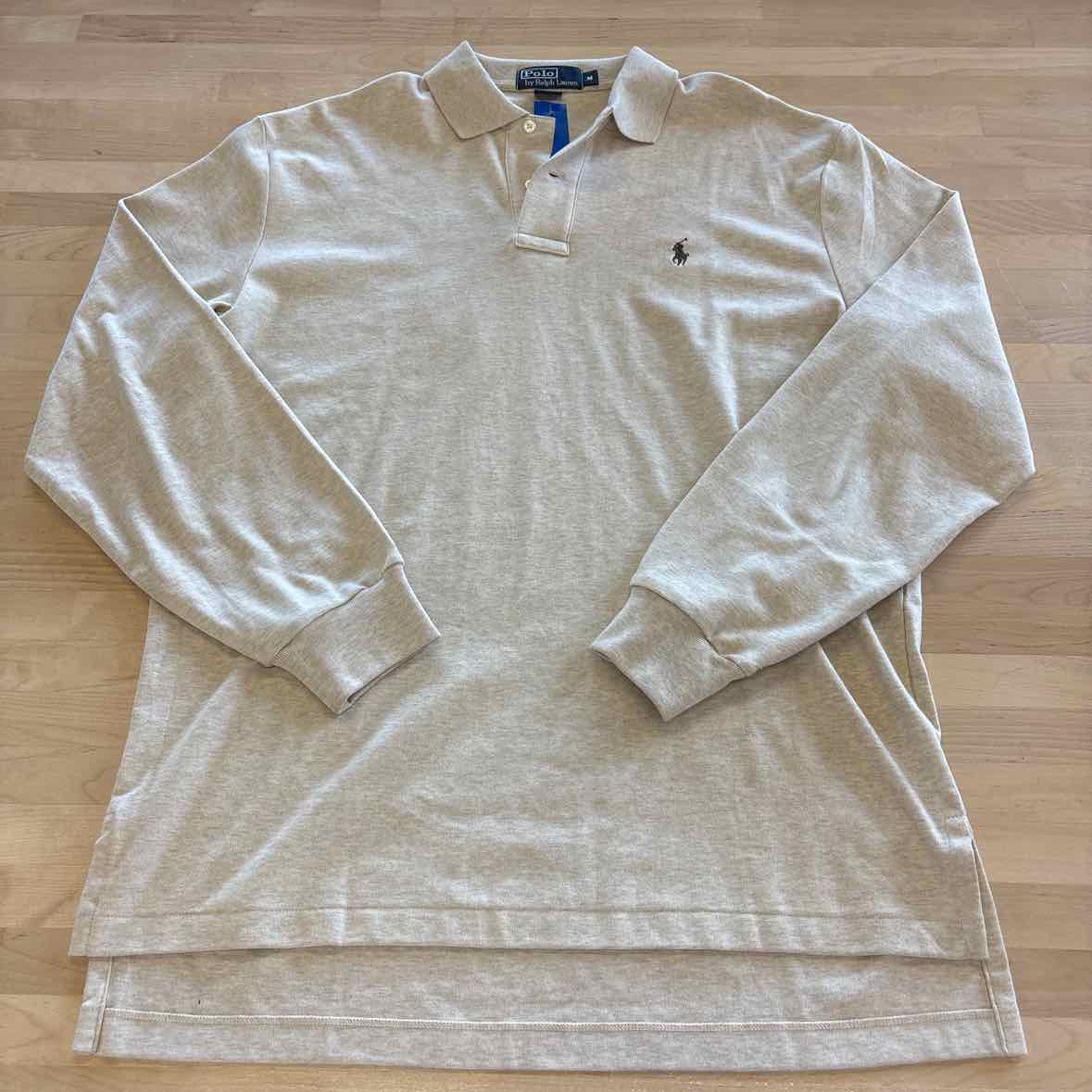 Ralph Lauren Size M Tan MENS Polo