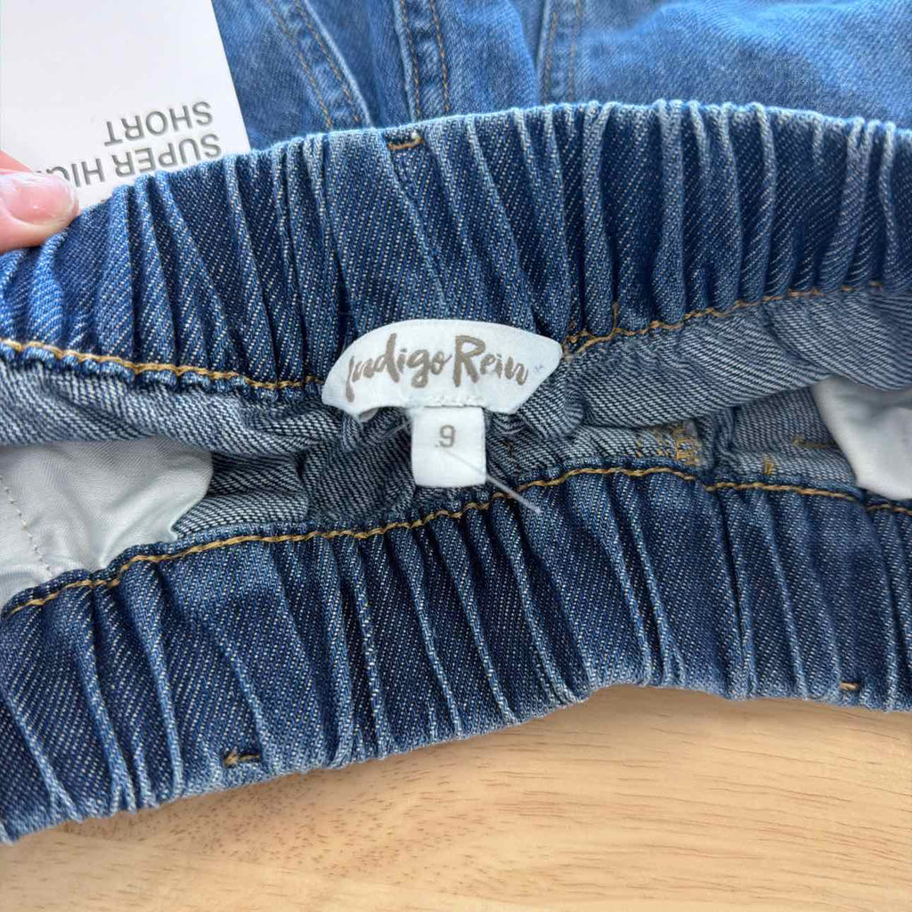Indigo Rain Women Size 9 Blue New Shorts