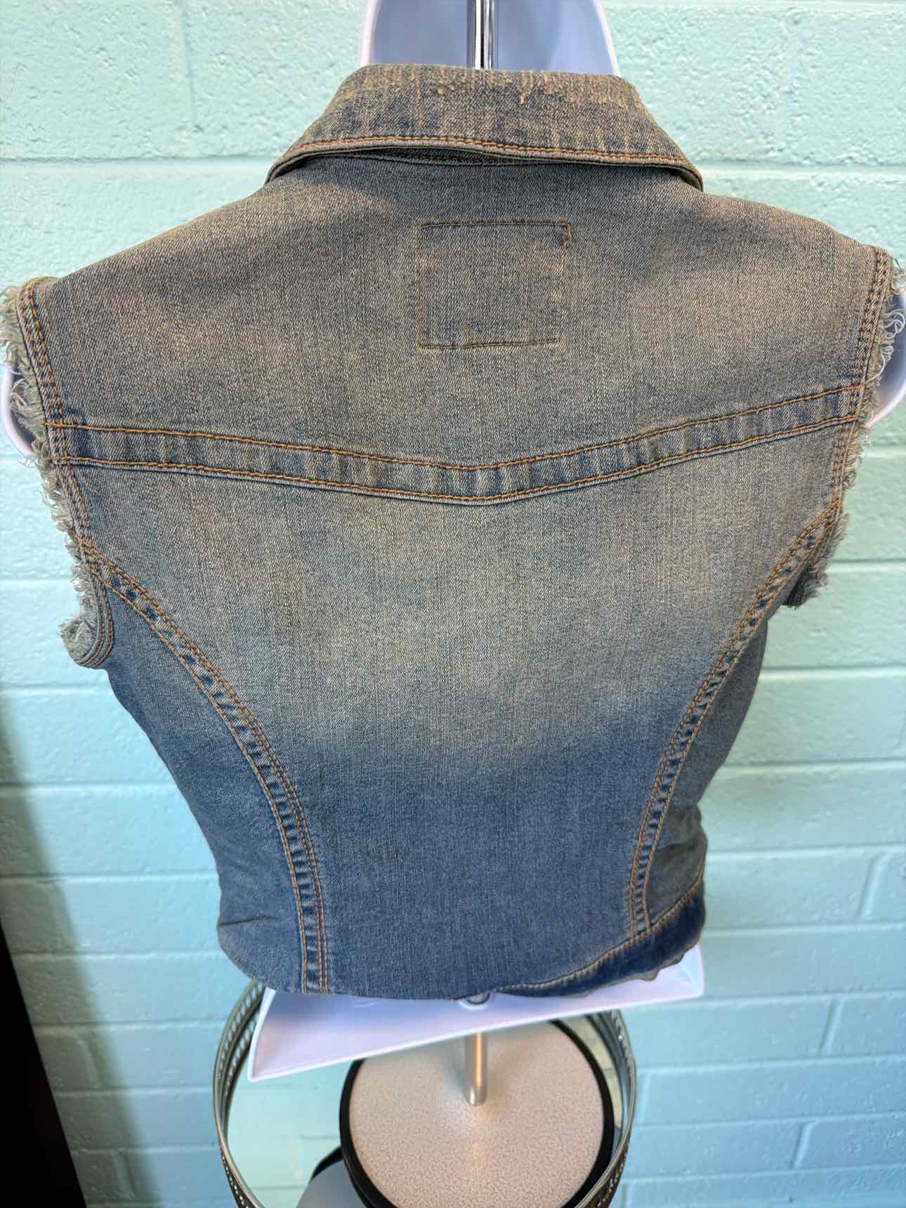 American Rag Size S Blue Denim Vest