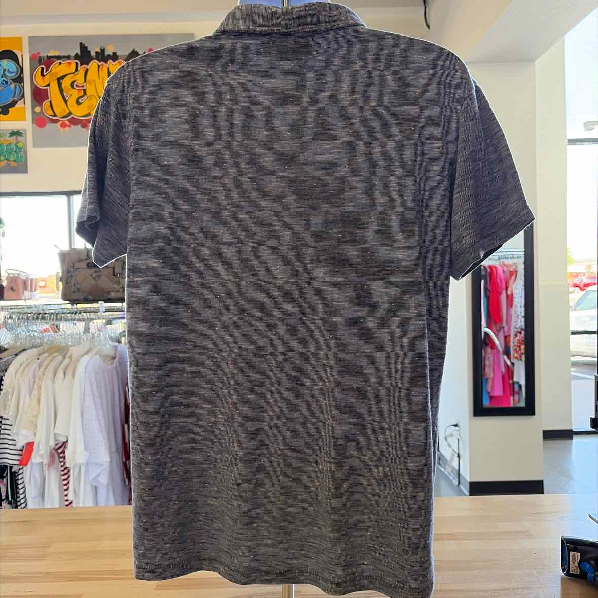 billabong Size L Blue Preloved MENS Polo
