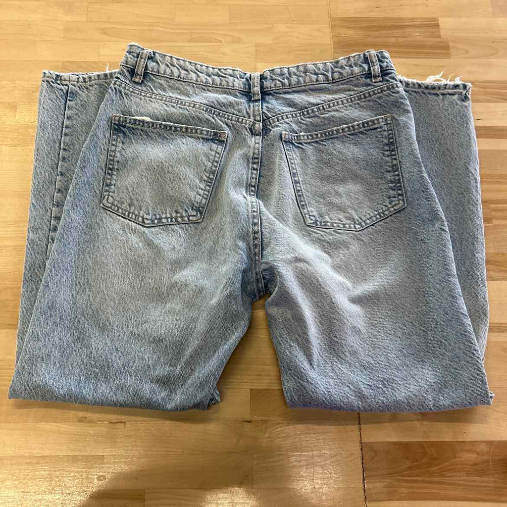 zara Size 8 Light Blue Denim Preloved Jeans