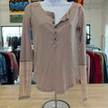 we the free Size XS Tan Preloved Long Sleeve