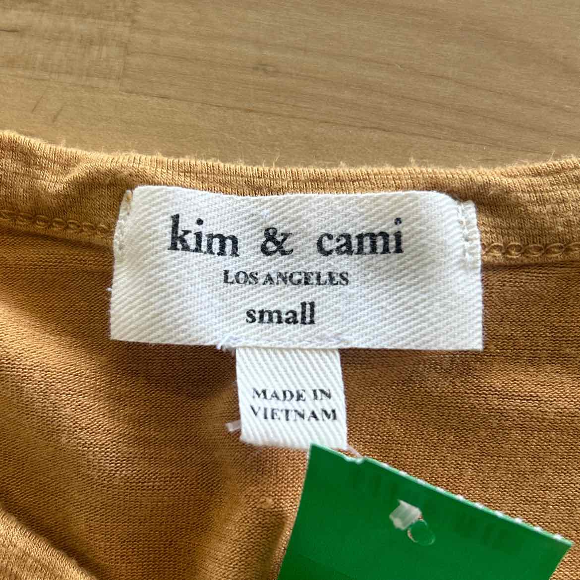 Kim & Cami Size S Orange Preloved Tank