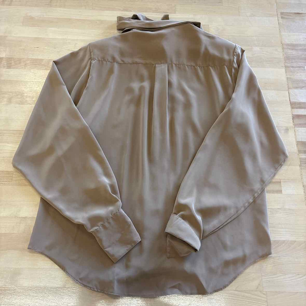 J. Celeste Size M Brown Button Down Shirt