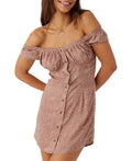 Oneill Size XS Brown New Dress