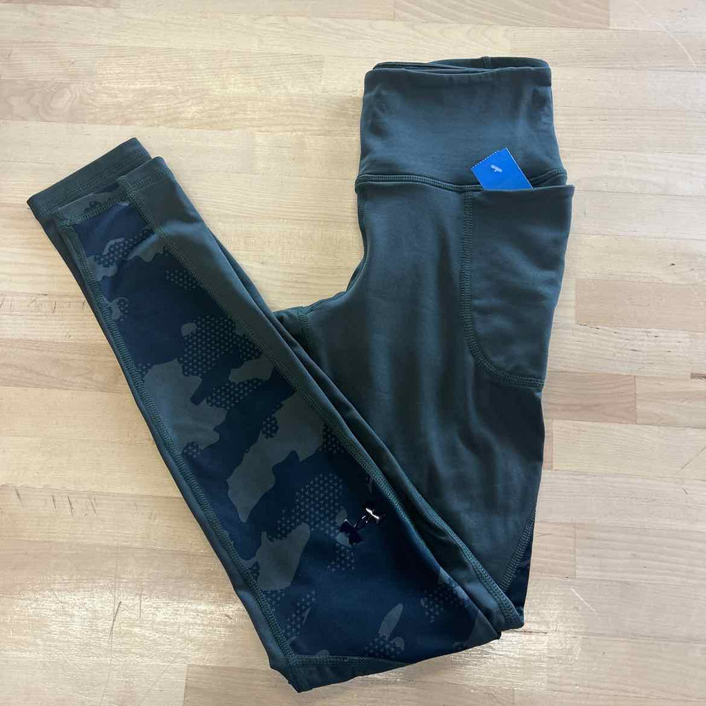 Under Armour Size XS Green Preloved athletic leggings