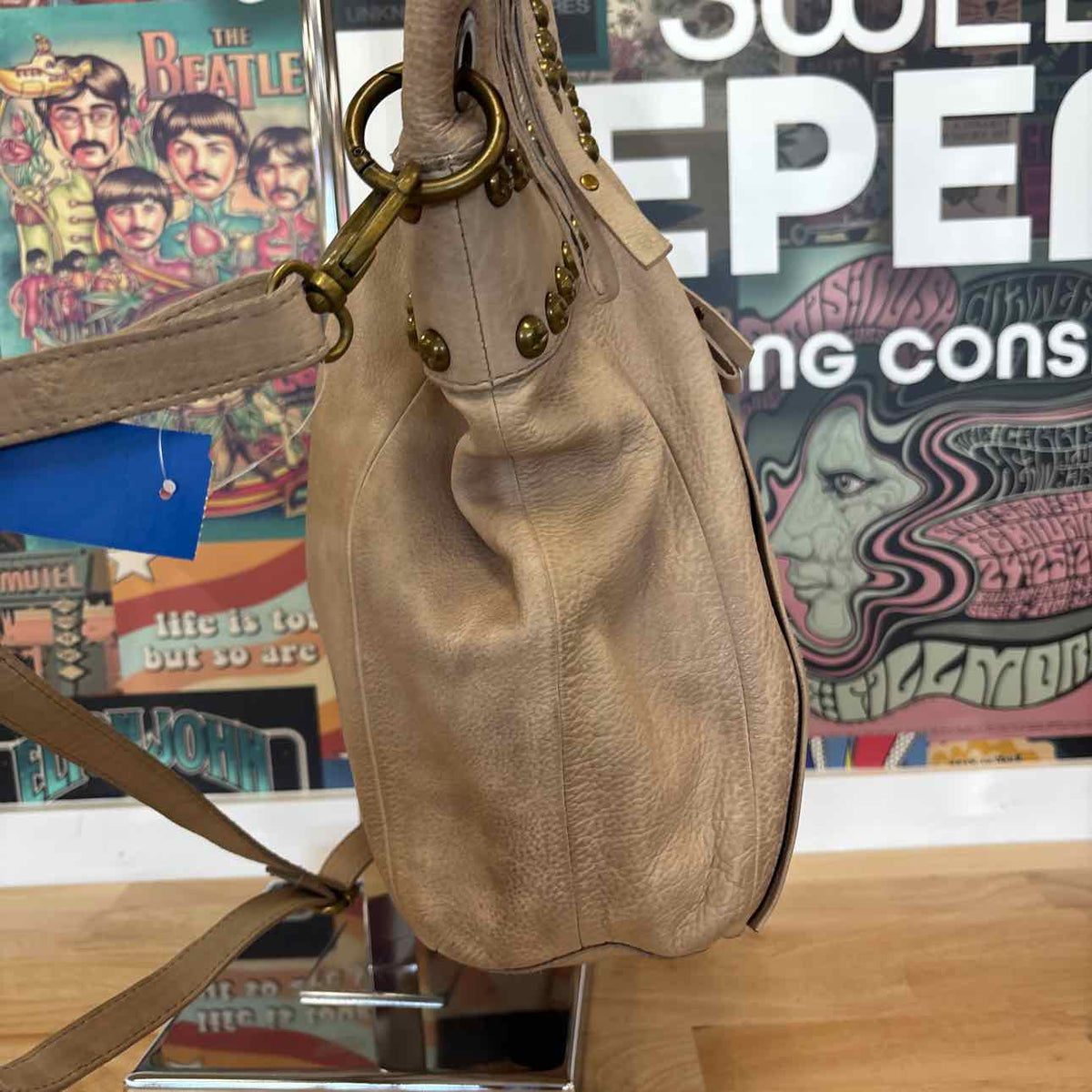 Free People Wheat Handbag