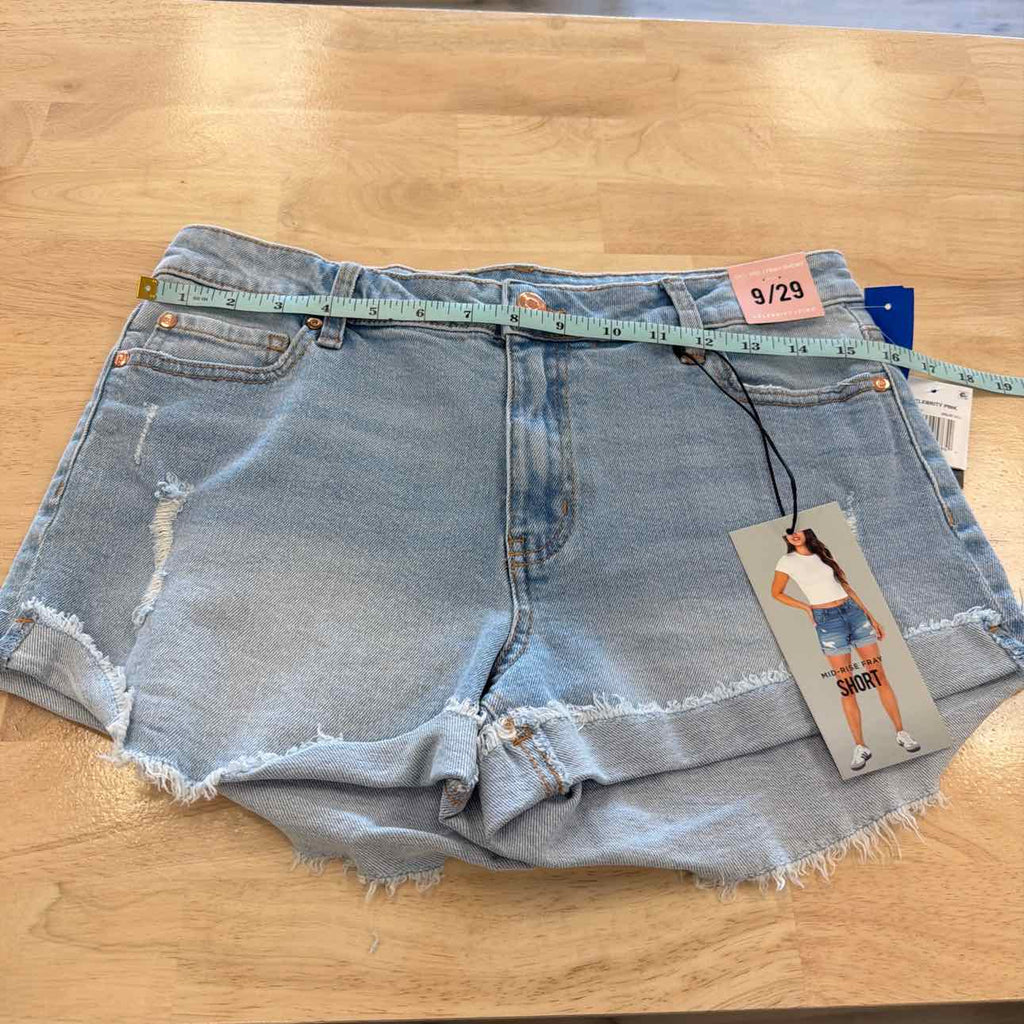 Celebrity pink Women Size 9 Blue New Shorts