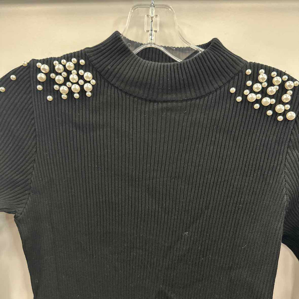 say what Size M Black Dress