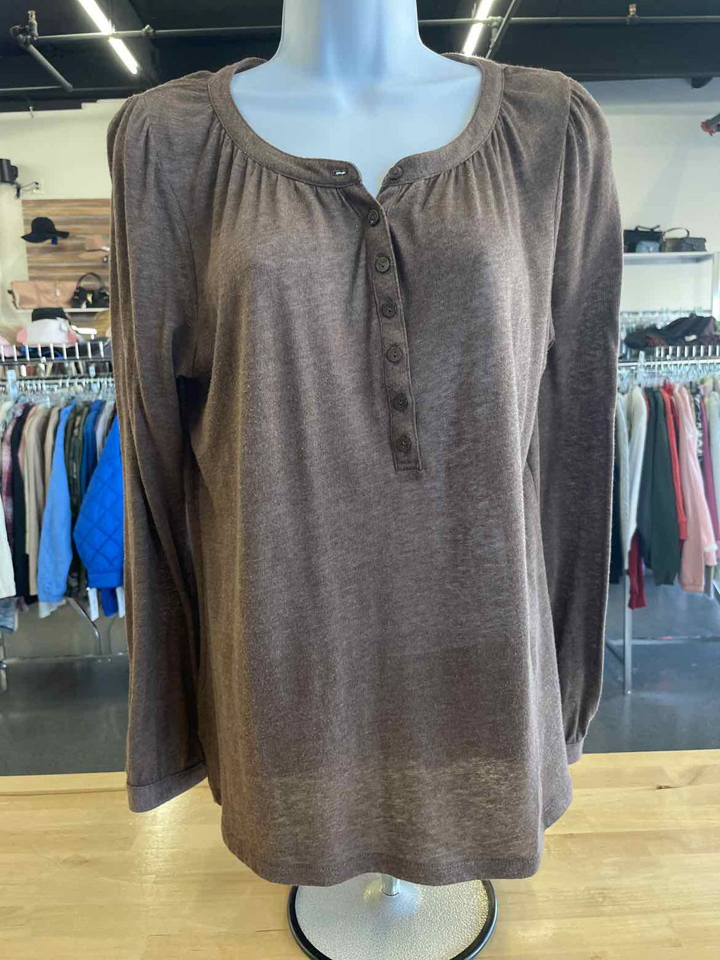 Old Navy Size M Brown Knit Top