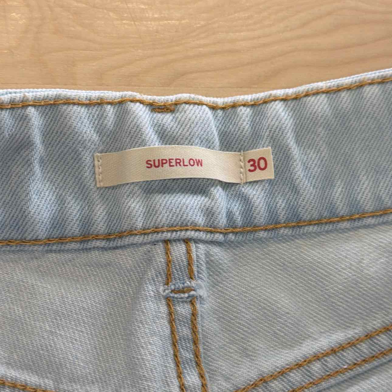 Levi's Superlow Loose Stripe Jeans