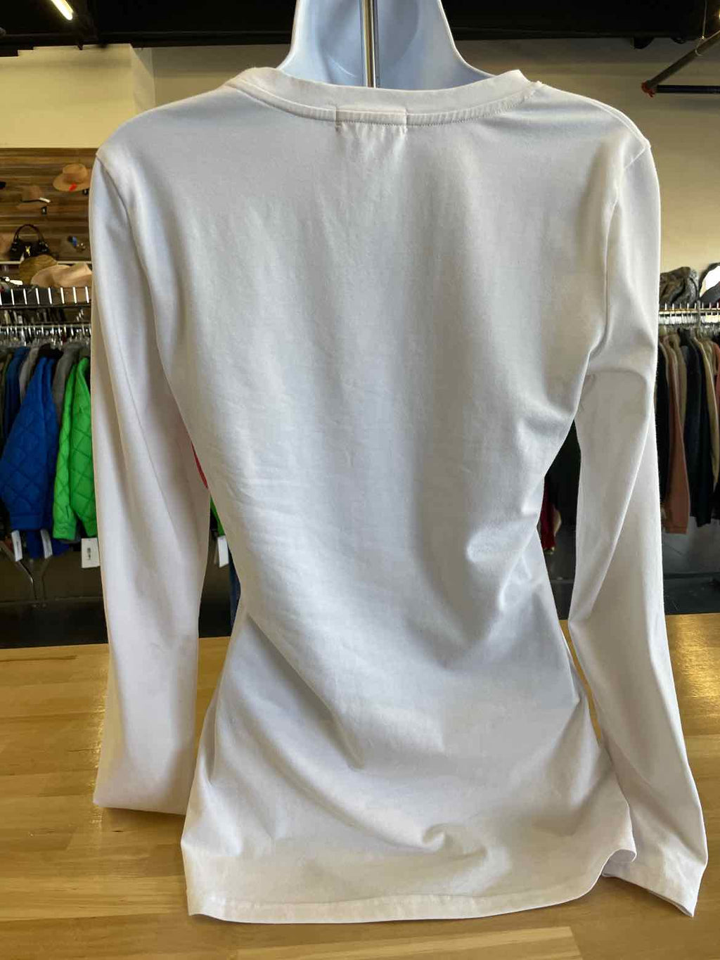 Fownd Size M White Long Sleeve