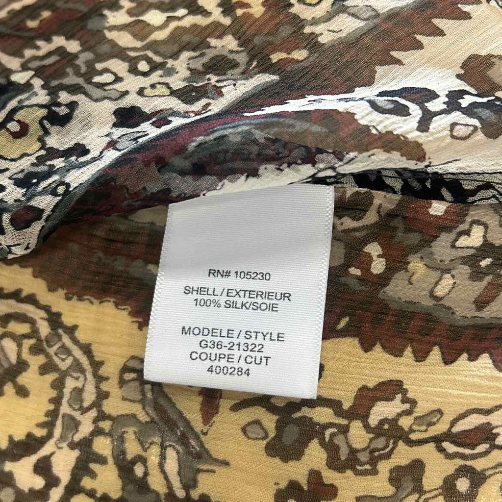 Joie Size XS Black Preloved Blouse LS