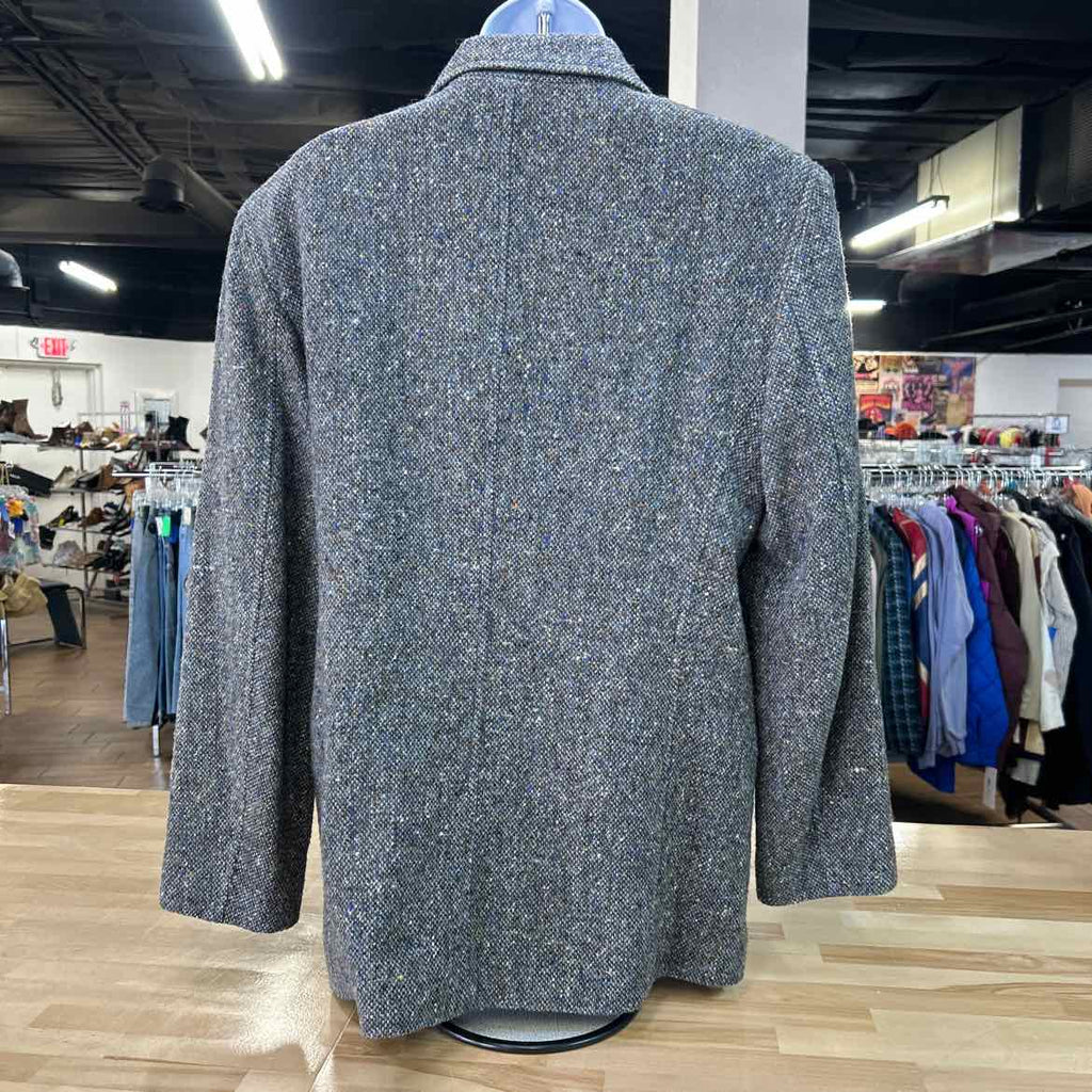 Lizwear Size 10 Gray Knit Preloved Blazer