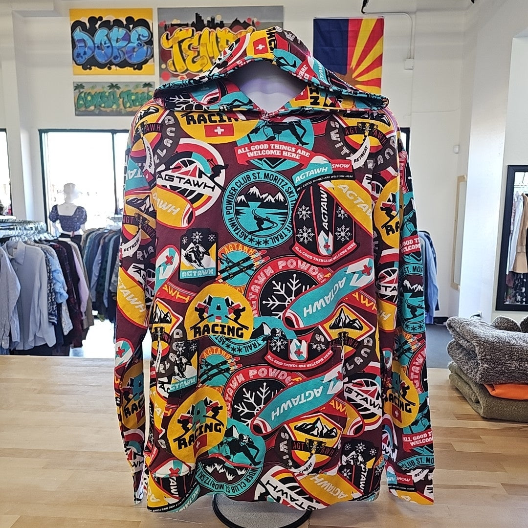AGTAWH Size XL Multi color Hoodie