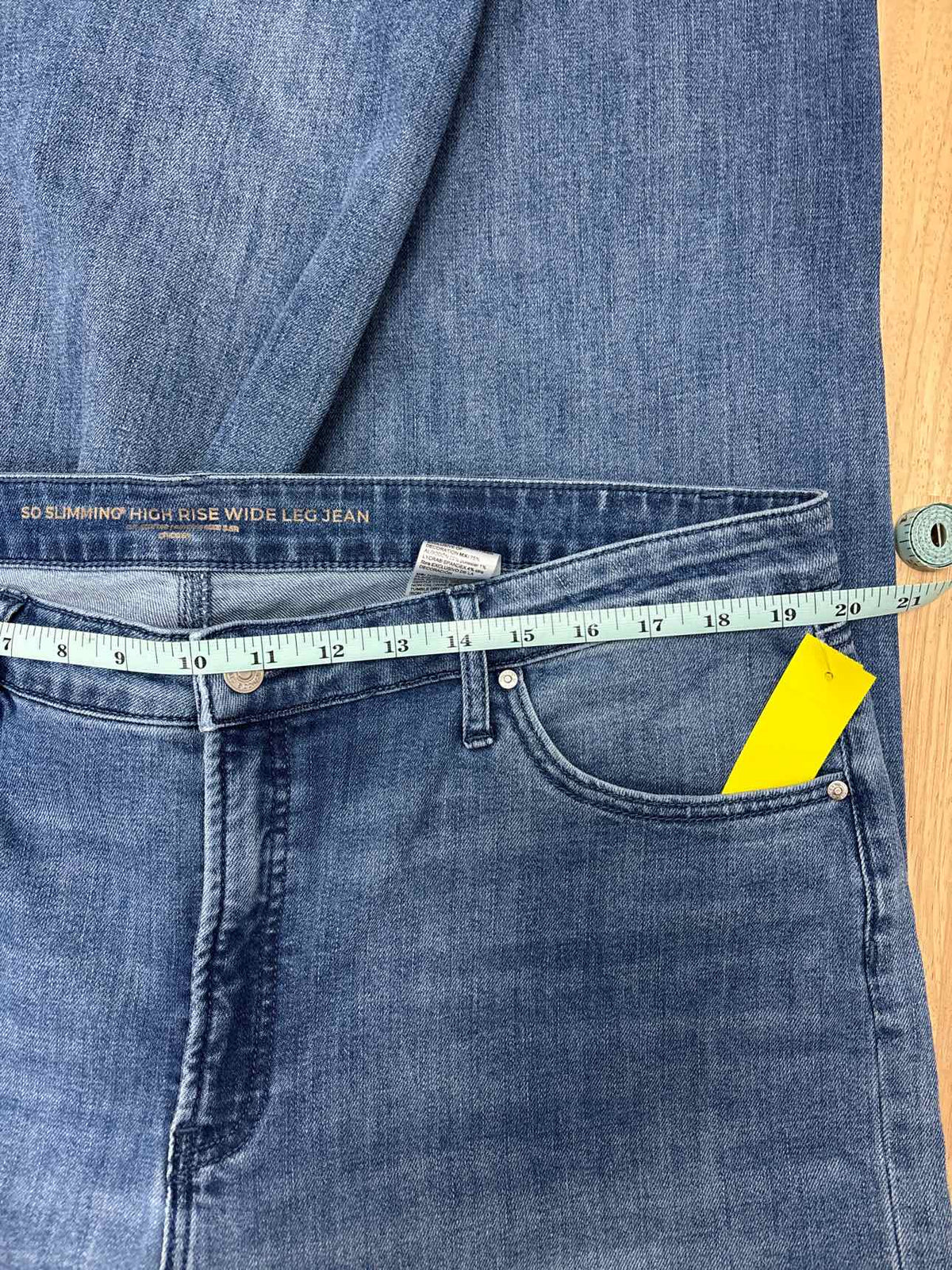 Chico's Size 3.5 (18) Blue Denim Preloved Jeans