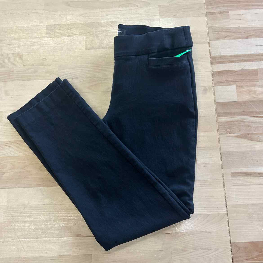 Liz Claiborne Size 6P Black Rayon Preloved Pants