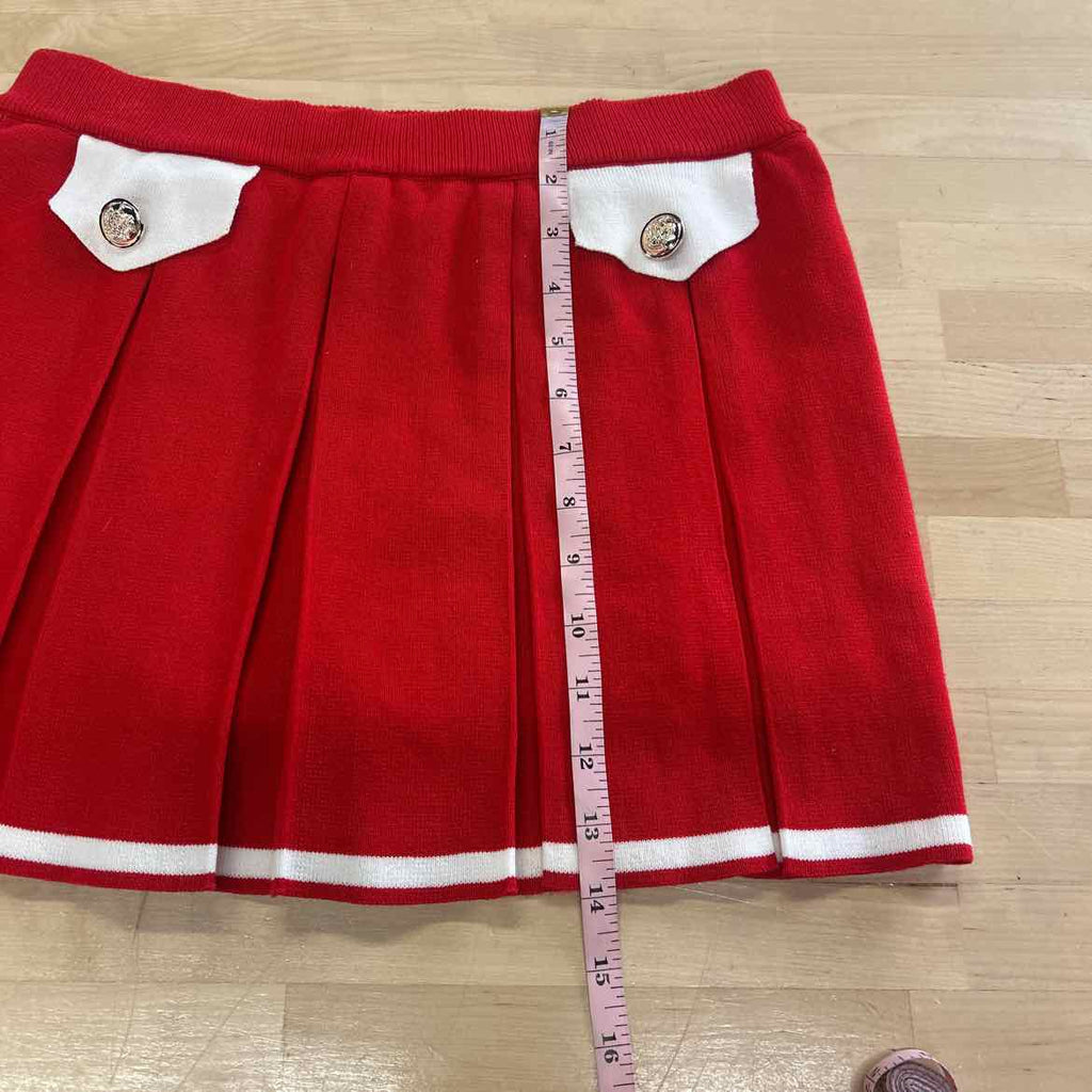 Daisy Women Size L Red Preloved Skorts