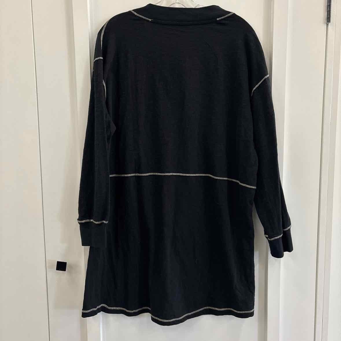 Natural Life Size M Black Dress