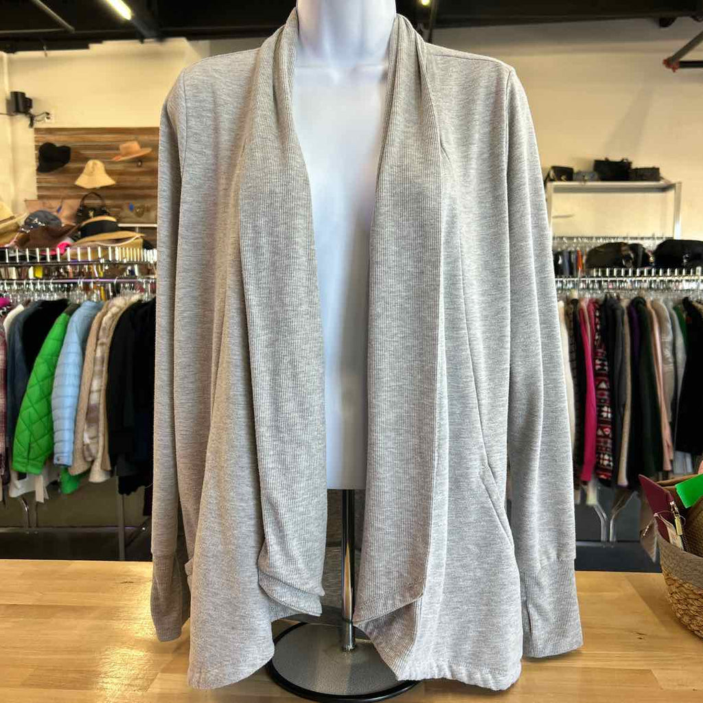 The Sweatshirt Project Size M Gray Cardigan