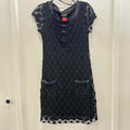 Enfocus Size 6 Black Preloved Dress